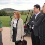 Carmen Heras visita Norba Club de Golf