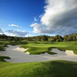 Hoyo 13 de Las Colinas Golf & Country Club con su espectacular bunker