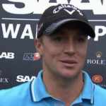 Alexander Noren al término de la jornada