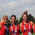Equipo español femenino en la Universiada 2011