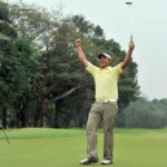 La alegría de Mardan Mamat ganador en Filipinas