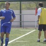 Sergio García, con la camiseta del Borriol
