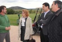 Carmen Heras, visita Norba Club de Golf