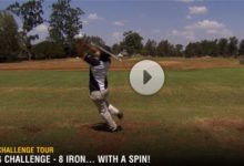 VÍDEO: Una prueba de risas en el Challenge: girar a toda velocidad y golpear la bola