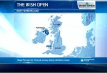 Lluvia y viento para el Open de Irlanda (VER SALIDAS)