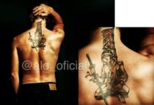 F-1: Alonso descubre su impresionante tatuaje en la espalda (Ver Foto)