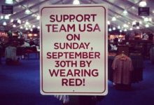 Piden que los fans USA vistan el domingo con polos rojos