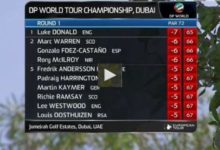 VÍDEO: Los mejores golpes de la primera ronda en Dubai, incluye Gonzalo Fdez.-Castaño