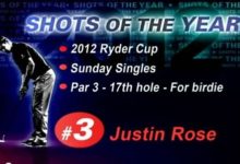 Justin Rose, en la lista por un ‘putt’ Ryder (VÍDEO)
