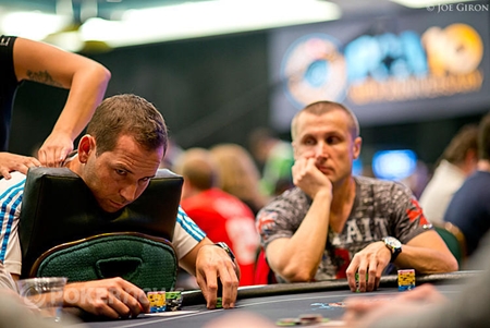 Sergio García en el PokerStars en Bahamas. Foto: Joe Girón