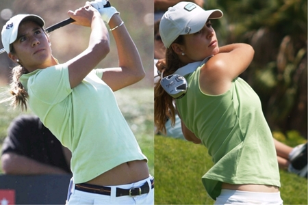 Azahara Muñoz (izqda.) y Beatriz Recari