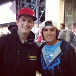 Rickie Fowler con Kevin Windham estrella retirada del motocross