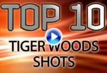 Vean y disfruten de los 10 mejores golpes de Tiger Woods en el PGA Tour (VÍDEO)