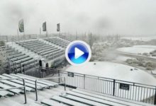 La nieve motivó la suspensión del Accenture Match Play, no se pierdan estas espectaculares imágenes (VÍDEO)