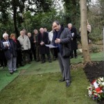 Peregrinos a Escocia para visitar la tumba de Arnaud Massy, el campeón del Open Británico Foto Greg Macvean