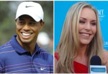 Tiger Woods celebró su victoria con Lindsay Vonn, en un yate privado