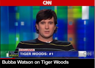 Bubba Watson, entrevistado por la CNN