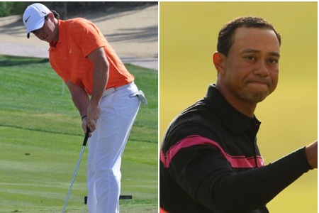Rory McIlroy y Tiger Woods