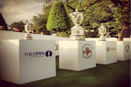 trofeos en el PGA de Wentworth