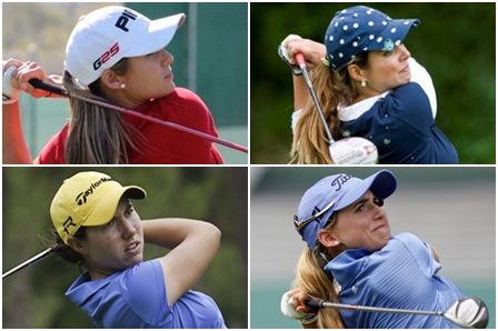 Azahara Muñoz, Beatriz recari, Carlota Ciganda y Belén Mozo