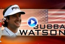Bubba Watson se quedó a poco de hacer hoyo en uno en el 16 (VÍDEO)