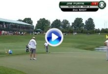 Jim Furyk, desde el búnker, el mejor golpe del día en el PGA Tour (VÍDEO)
