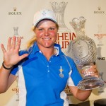 Caroline Hedwall becomes the first player ever to win all 5 of her points in a Solheim Cup