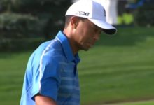 Tiger Woods, a flote en The Barclays