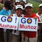 Azahara Muñoz arrastra simpatizantes de todos los continentes