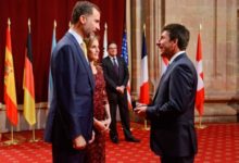 Olazábal recibe el Príncipe de Asturias con ‘swing’