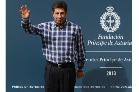 José Mari Olazábal llegó a Oviedo, en donde recibirá el viernes el Premio Príncipe de Asturias