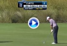 El golpe del día en el PGA Tour para Ben Curtis, eagle desde 128 metros (VÍDEO)
