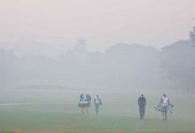 La niebla, protagonista en la primera jornada del Indian Open