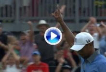 MEJORES GOLPES DEL AÑO, Nº 8: Tiger Woods en el Bridgestone Invitational (VÍDEO)