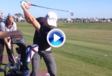 Sadlowski dio la nota en el PGA Show de Orlando, alcanzó 234 mts. con un ¡¡¡hierro 5!!! (VÍDEO)