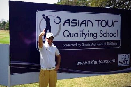 Antonio Hortal es uno de los diez jugadores inscritos en la Escuela del Asian Tour. Foto: Antonio Hortal vía Twitter