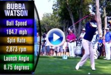 El swing de Bubba Watson: Un bombardero a cámara super lenta (VÍDEO)