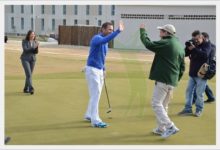 El estreno de la Escuela de Golf Elche, con Sergio García, en imágenes