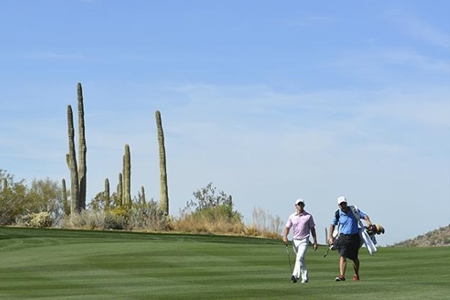 Rory McIlroyen Dive Mountain. Foto: Nike Golf vía Twitter