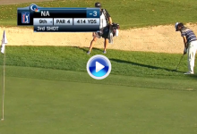 Este chip de Kevin Na fue considerado el golpe del día en el PGA Tour (VÍDEO)