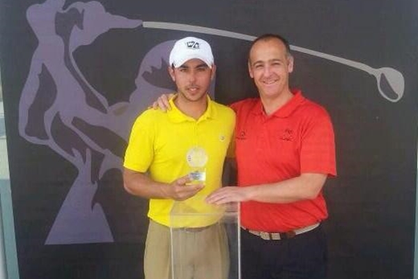 Sebastián García junto a Íñigo Aramburu