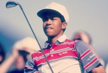 Una imagen que es historia: Tiger cumplió 22 años en el PGA Tour