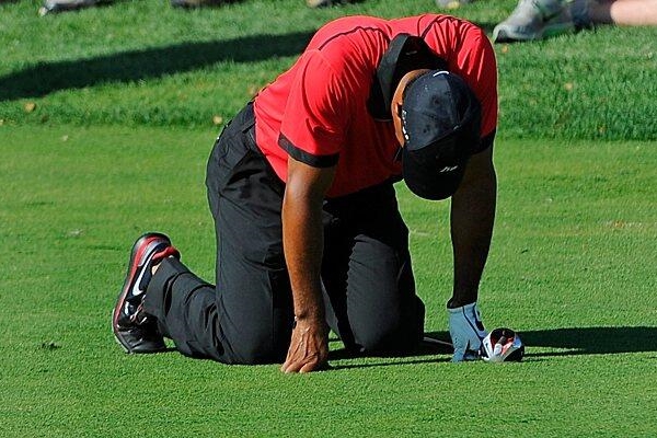 Tiger Woods Foto vía Twitter