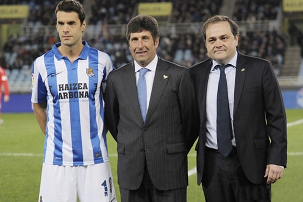 José María Olazabal en una foto de archivo. Foto: Real Sociedad