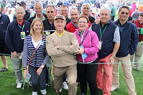 Miguel Ángel Jiménez, Pascual Jiménez y amigos en Augusta