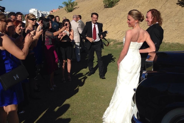 Boda Miguel Ángel Jiménez Foto @FredyTorra via Twitter