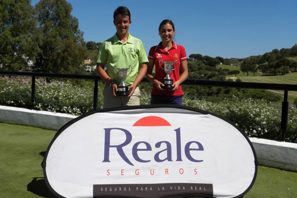 Elena Hualde y Marcus Svensson Campeones de España Sub-16 2014