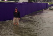 Fdez.-Castaño, con su ronda finalizada, es undécimo en una jornada suspendida por la lluvia