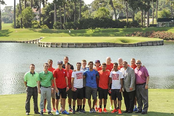 US Soccer Team at TPC Sawgrass