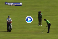 Más de tres meses después, Tiger Woods firmó su primer birdie en competición (VÍDEO)